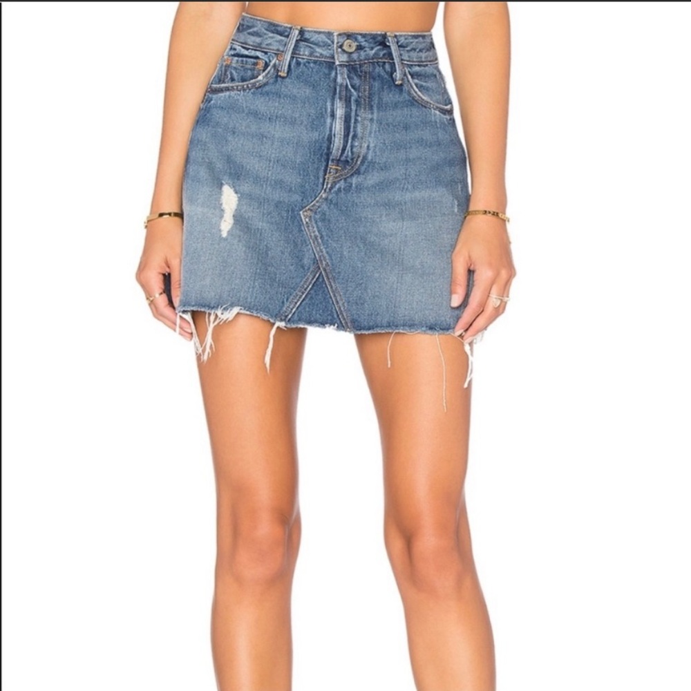 GRLFRND Eva A-Frame Gusset Skirt